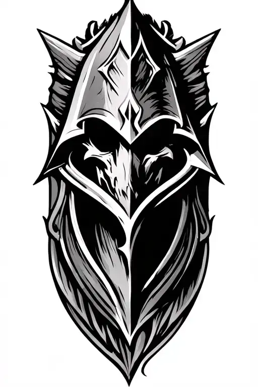 Assasin's creed Valhalla symbol tattoo design idea