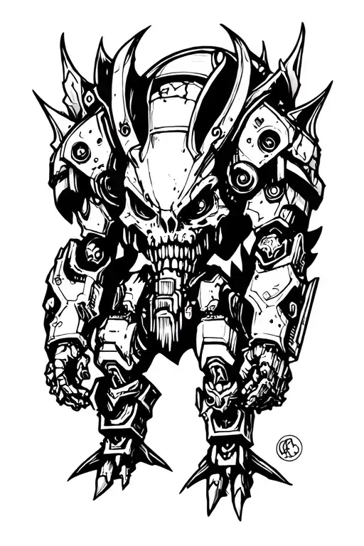 Terraria destroyer tattoo design idea