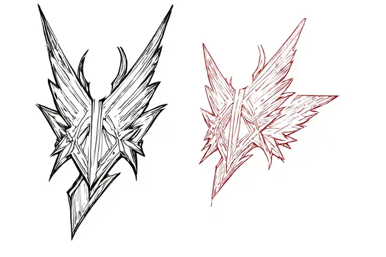 design an arrow head tattoo from the arrow tv show on the CW tattoo design idea