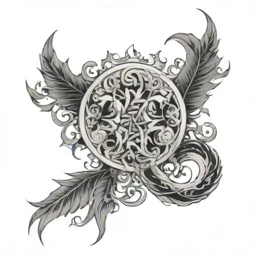 Name: Lei'Anne Everest Price. Font: Gothic  tattoo design idea