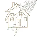 Broken Home tattoo design idea