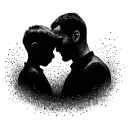 dad and son tatoo tattoo design idea