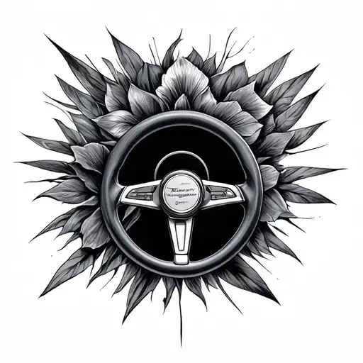 Dear lord, please take ahold of the steering wheel of my life and guide me to where i need to be tattoo design idea