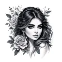 Trisha tattoo design idea