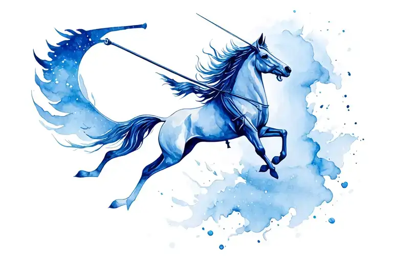 sagittarius tattoo design idea