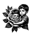 memorial tattoo little brother fore arm tattoo design tattoo design idea