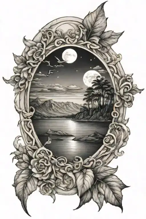each horizon is a new beginning  tattoo design idea