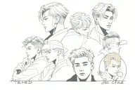 combine songs: nerves - dpr ian, ateez, chase atlantic, downtown baby - bloo tattoo design idea