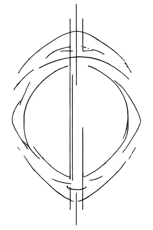 Halo vibe and christian vibe and military vibe tattoo design idea