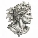 Alexander the Great tattoo design idea