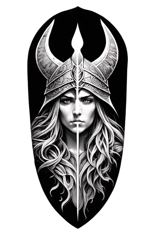 Coverup Norse Mythology tattoo design idea