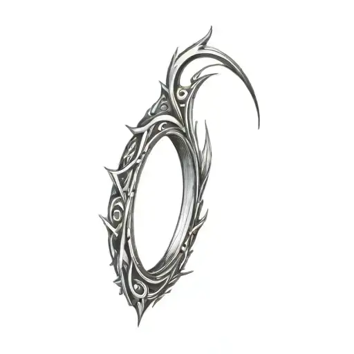 Portal tattoo design idea