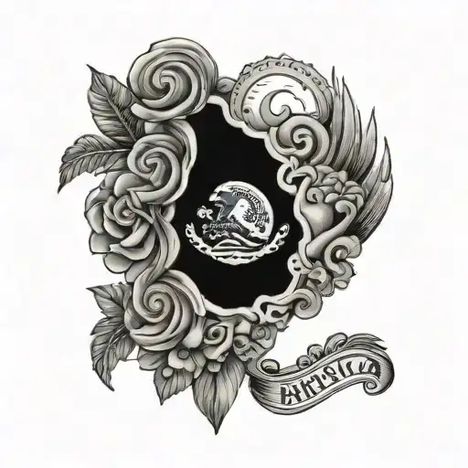 Nicaragua and mexico tattoo design idea