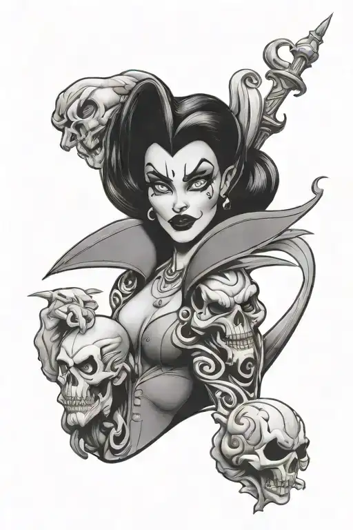 Disney villains sleeve tattoo tattoo design idea