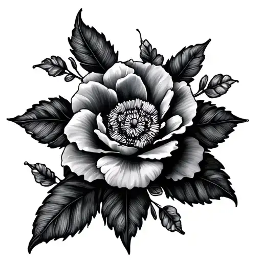 lace tattoo design idea