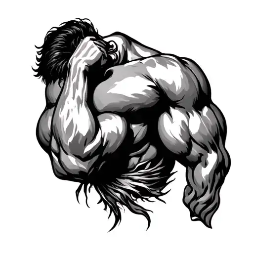 Bicep tattoo design idea