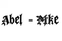 "Abel > Mike" tattoo design idea