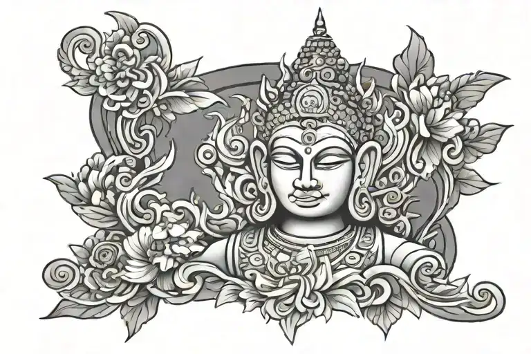 khmer tattoo design idea