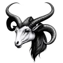 Capricorn and Aries tattoo design idea