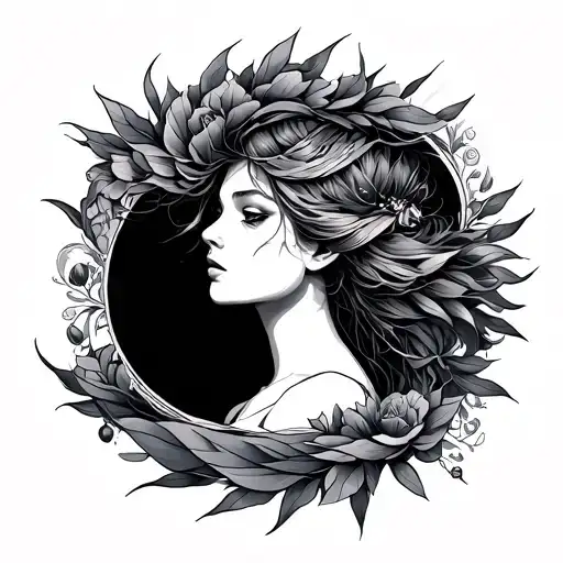 Catch dreams tattoo design idea