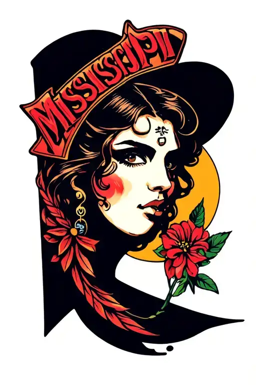 "Mississippi" Mississippi tattoo design idea