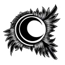 ultramarine symbol with imperialist tattoo design idea