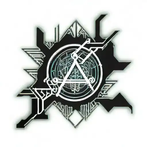 sanskrit breath symbol tattoo design idea