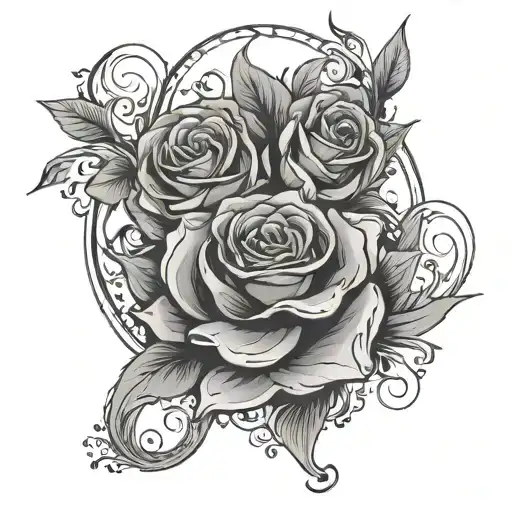 long live tattoo design idea