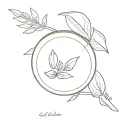 rice pudding in memory of loved one tattoo design idea