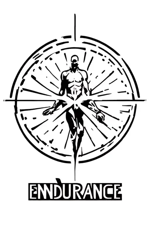 endurance tattoo design idea