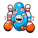 bowling pin mafia tattoo design idea