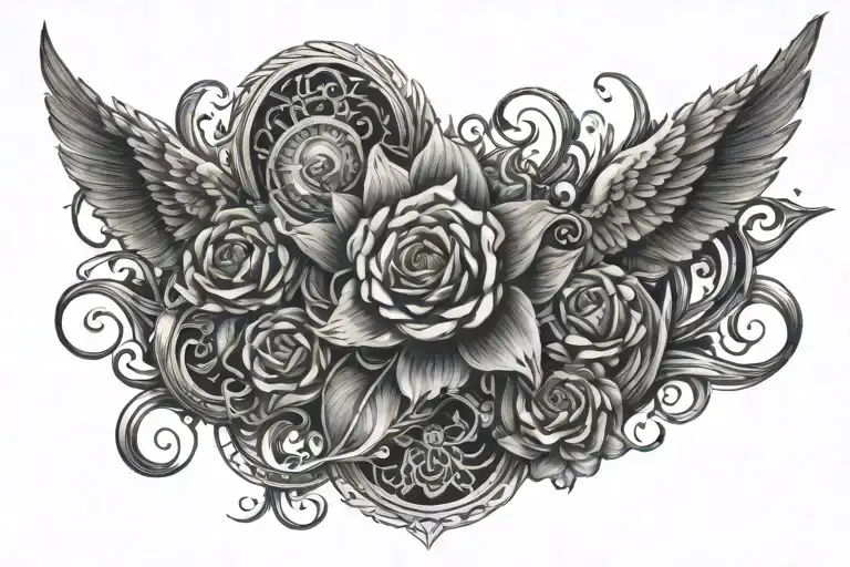 A LONG TIME AGO tattoo design idea