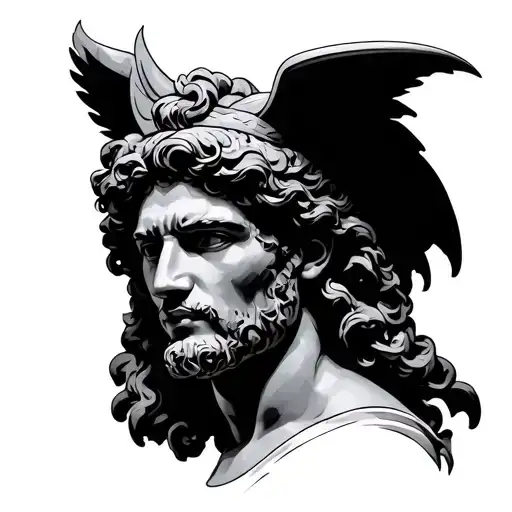 Apollo tattoo design idea