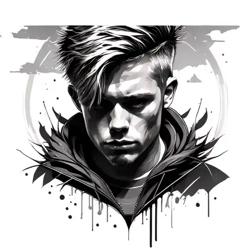 avicii edm music inspired tattoo design idea