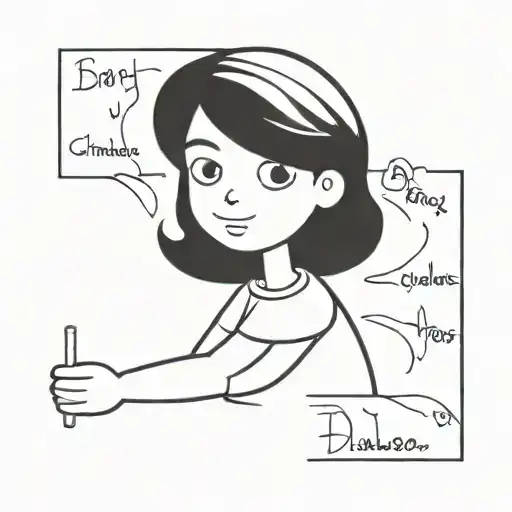 daughters names incorporated tattoo design idea