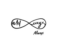 harry potter theme based infinity symbol with words "Always" written in it. (tatoo is for a young lady) tattoo design idea