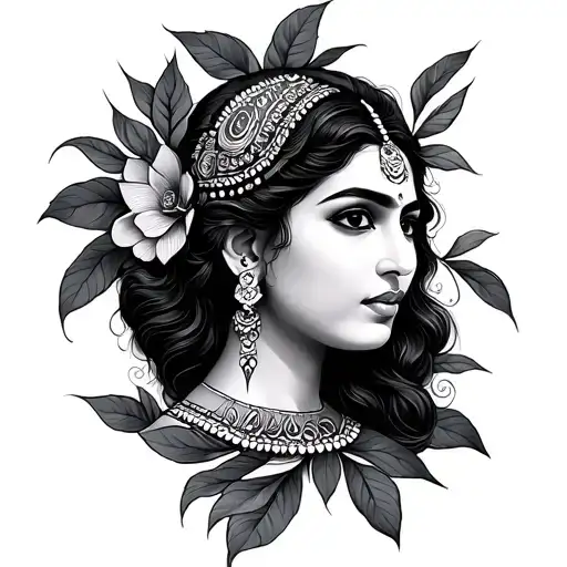 Tamil tattoo design idea