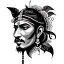 Tamil tattoo design idea