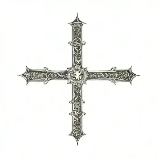 11:11 design surrounded tattoo design idea