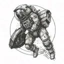 interstellar tattoo design idea