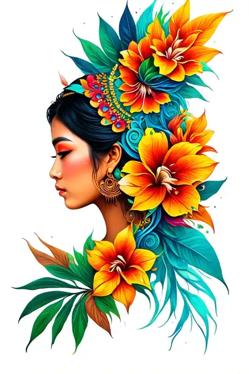 filipino tribal Mixed tattoo design idea