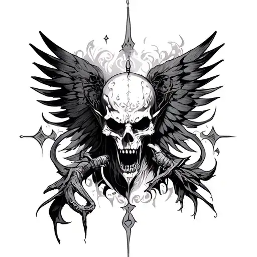 Blasphemous tattoo design idea