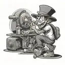 speedy gonzales doing blow tattoo design idea