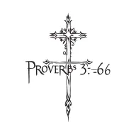 "Proverbs 3:5-6" "Proverbs 3:5-6" cross incorporated tattoo design idea