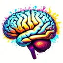 adhd brain tattoo design idea