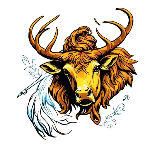 family faith integrity strength honor Taurus Sagittarius Aquarius  tattoo design idea