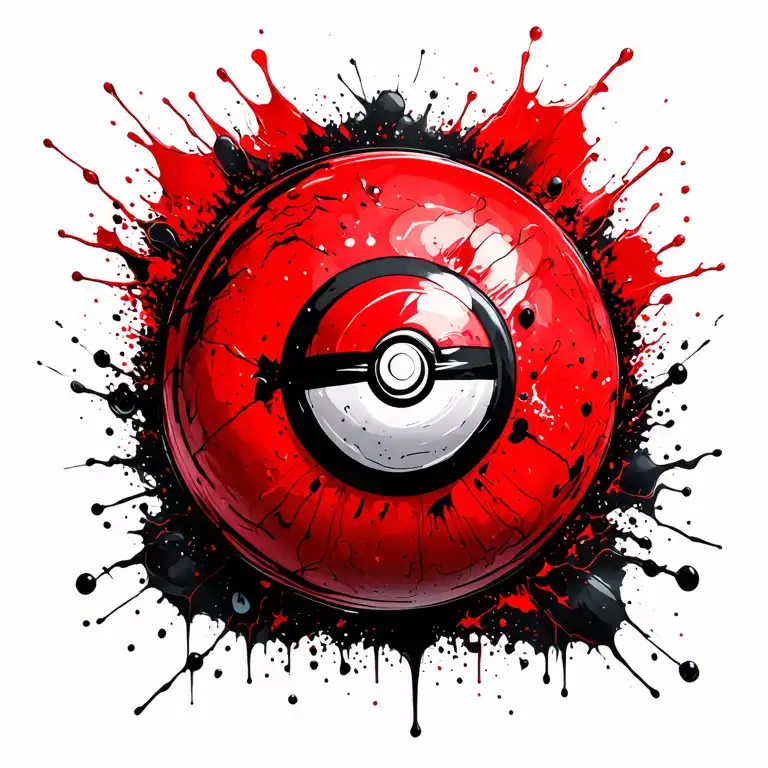 PokeBall greatball ultraball masterball tattoo design idea