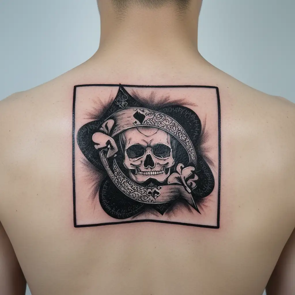 jack of hearts and 224 incorporated tattoo design idea