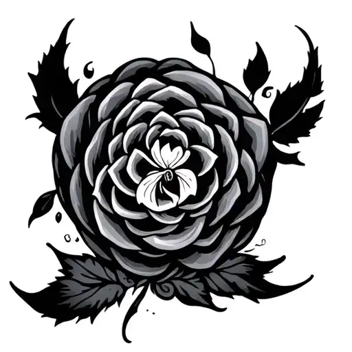 444 tattoo design idea