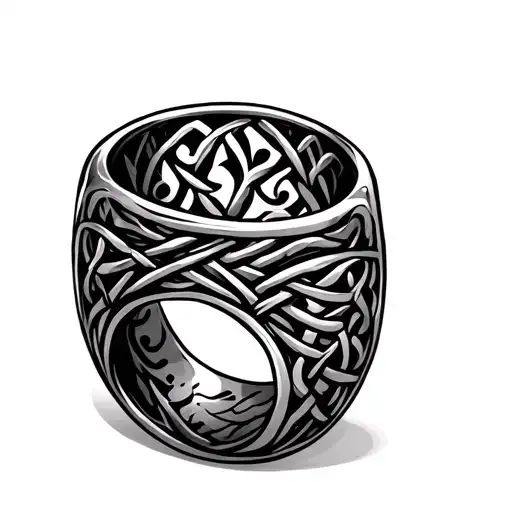 Celtic Ring tattoo design idea